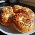 airfryer bagels