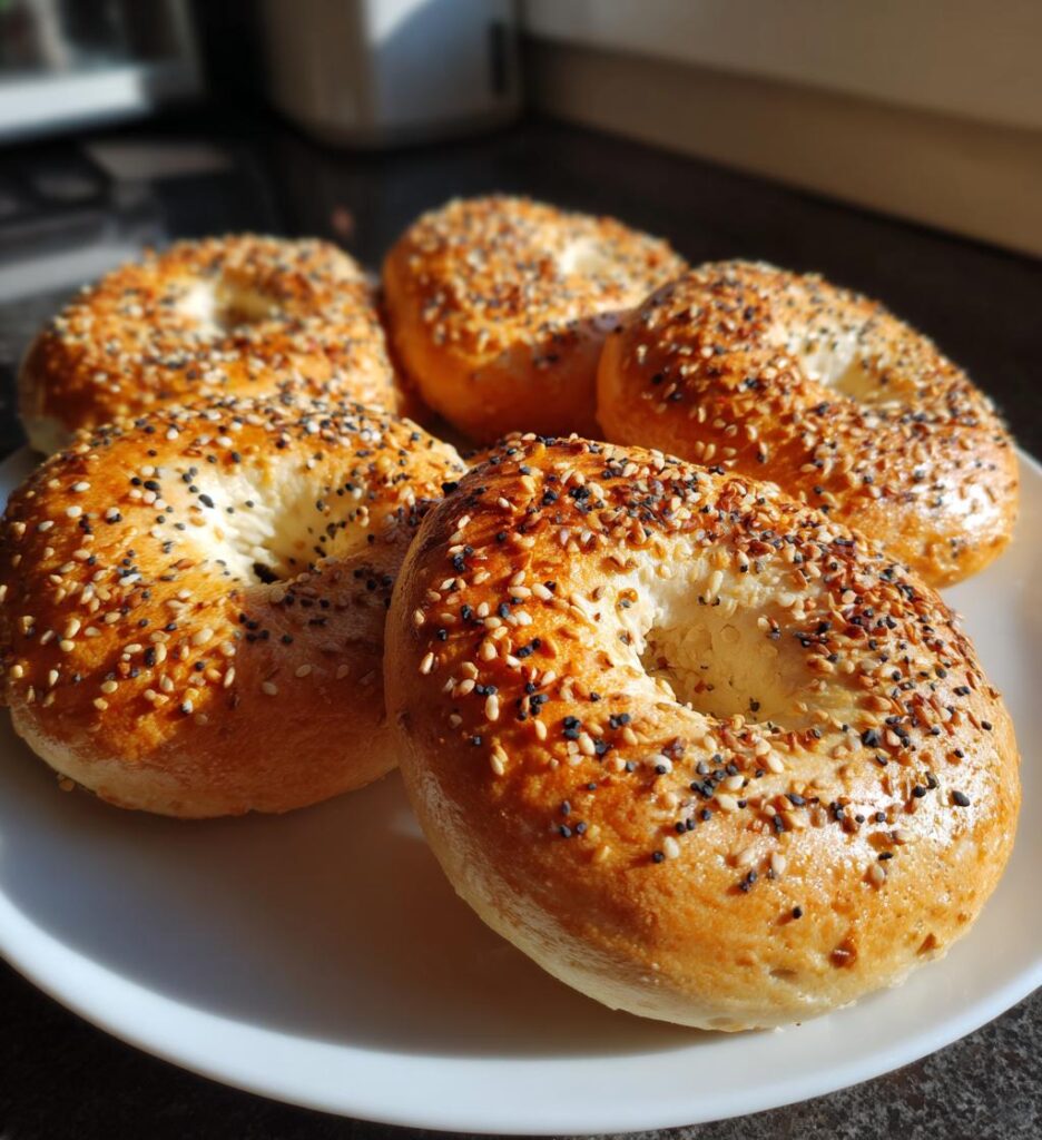 airfryer bagels