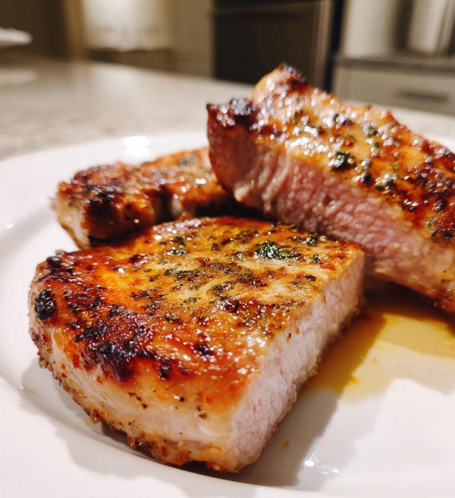 airfryer bone in pork chops