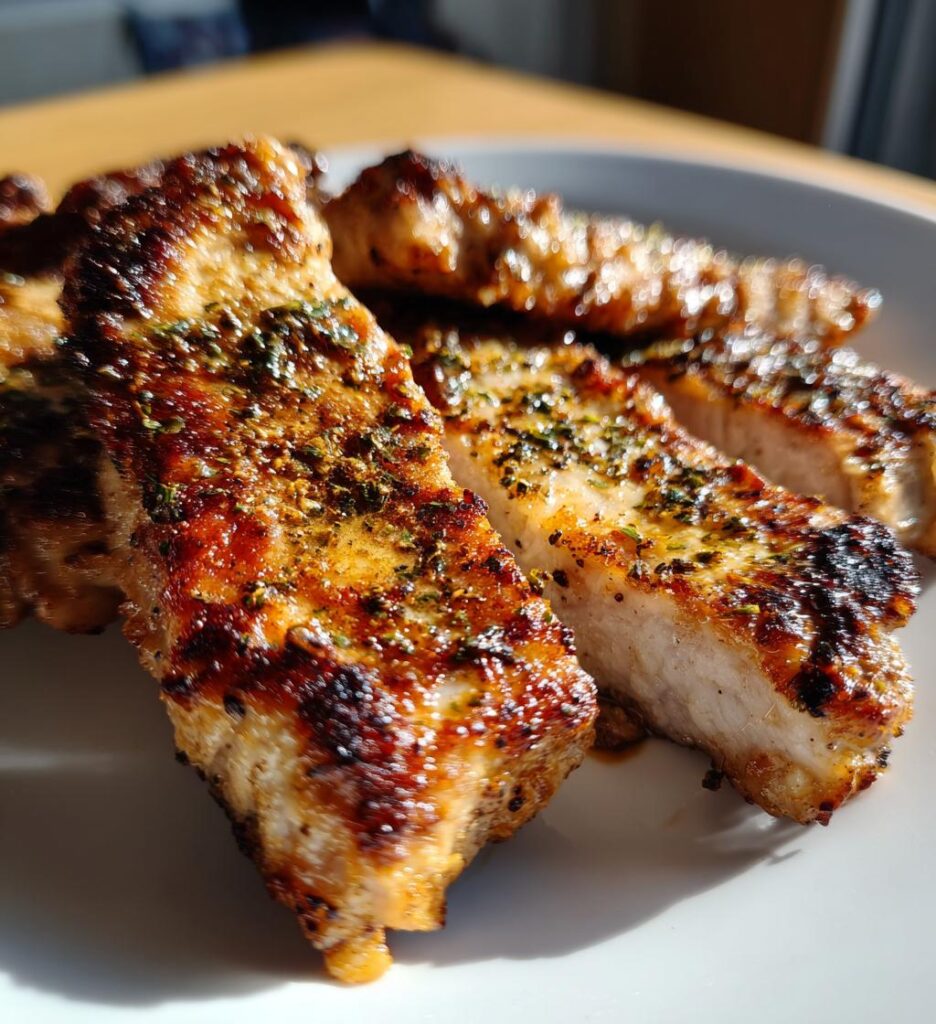 airfryer boneless pork chops