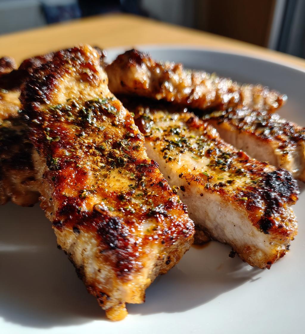 airfryer boneless pork chops