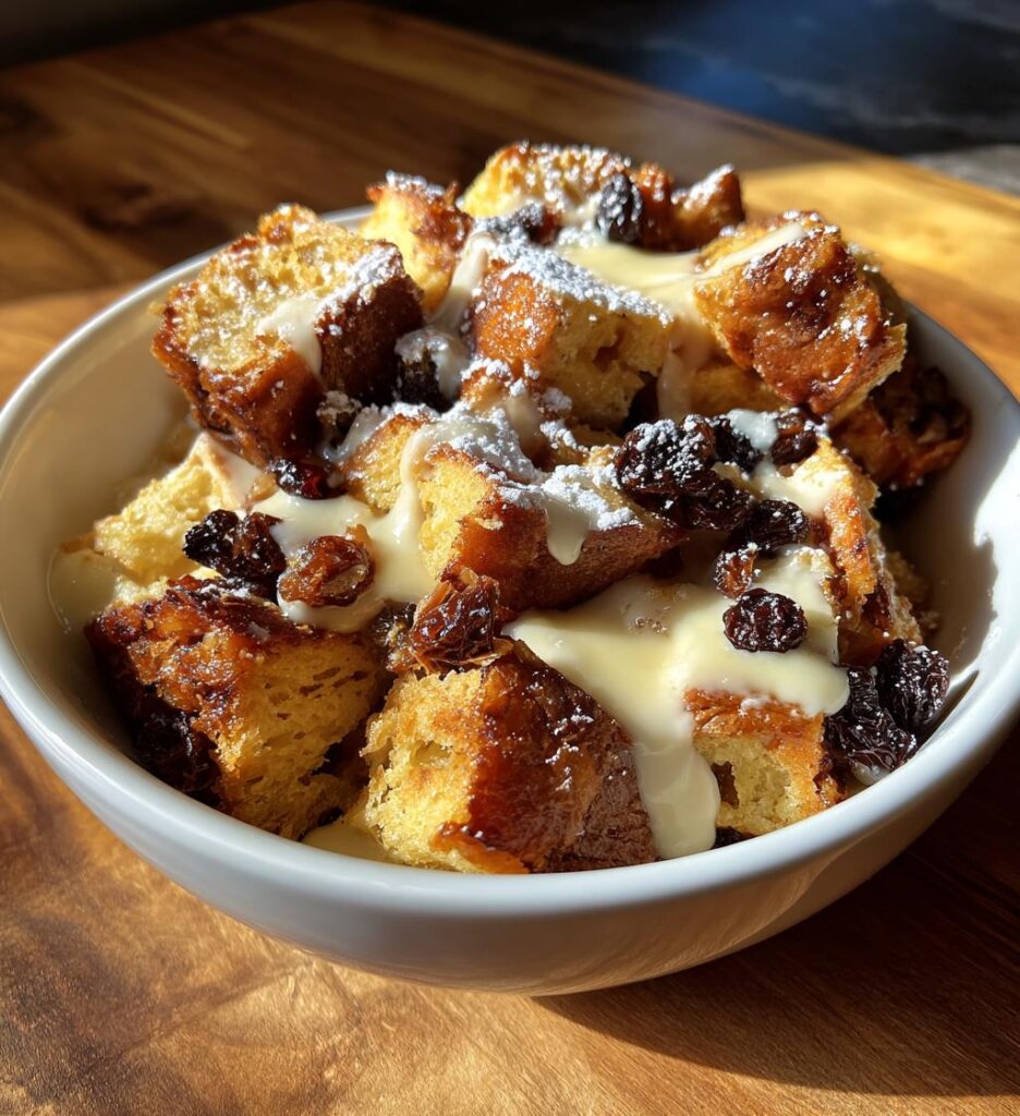 airfryer bread pudding