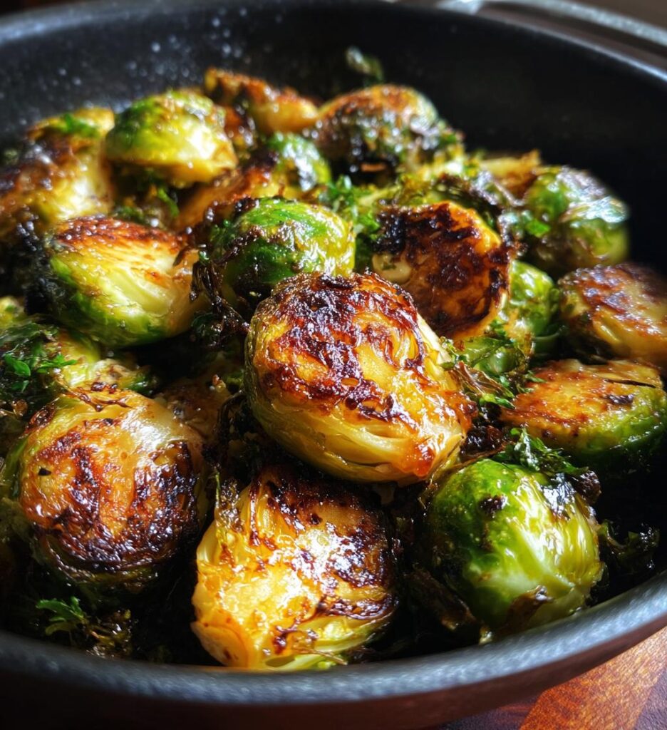 airfryer brussel sprouts balsamic