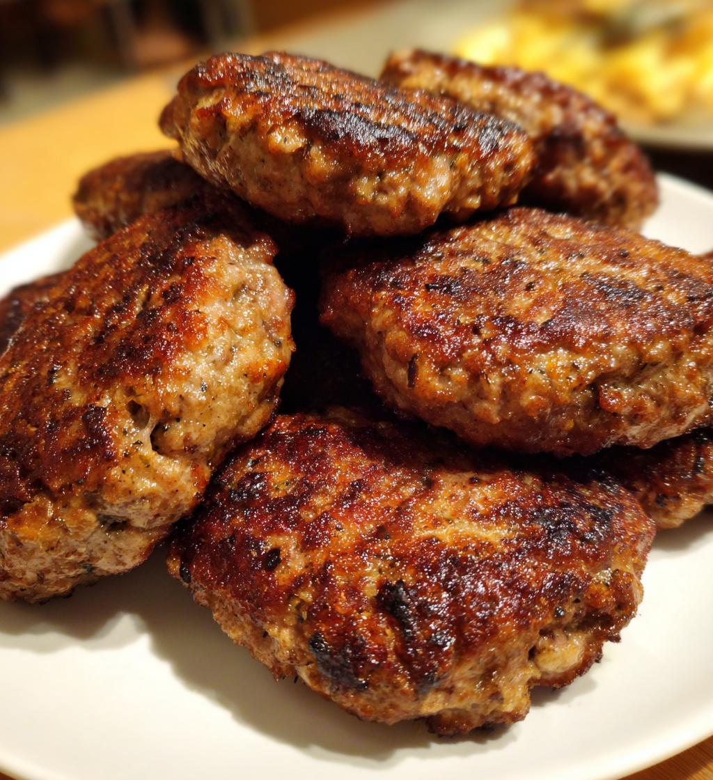airfryer burger patties