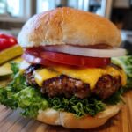 airfryer burgers