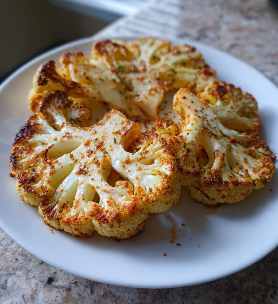 airfryer cauliflower steaks
