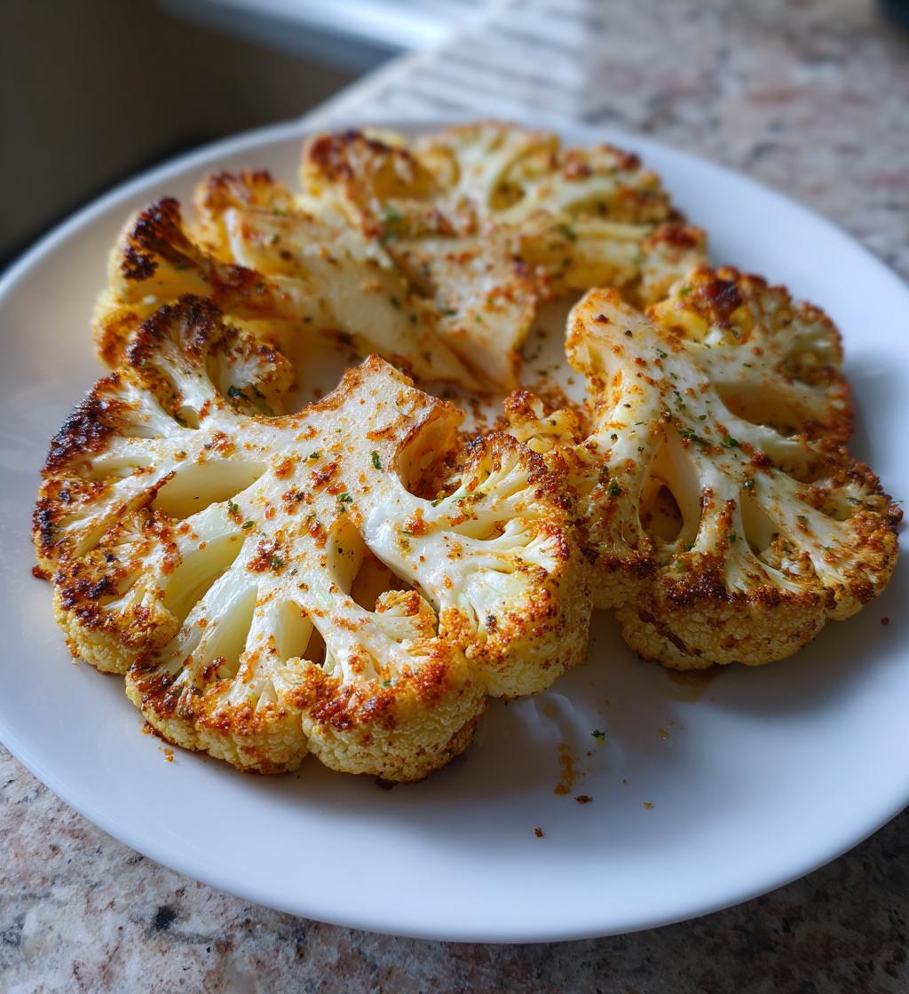 airfryer cauliflower steaks