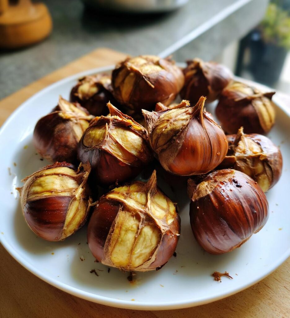airfryer chestnut