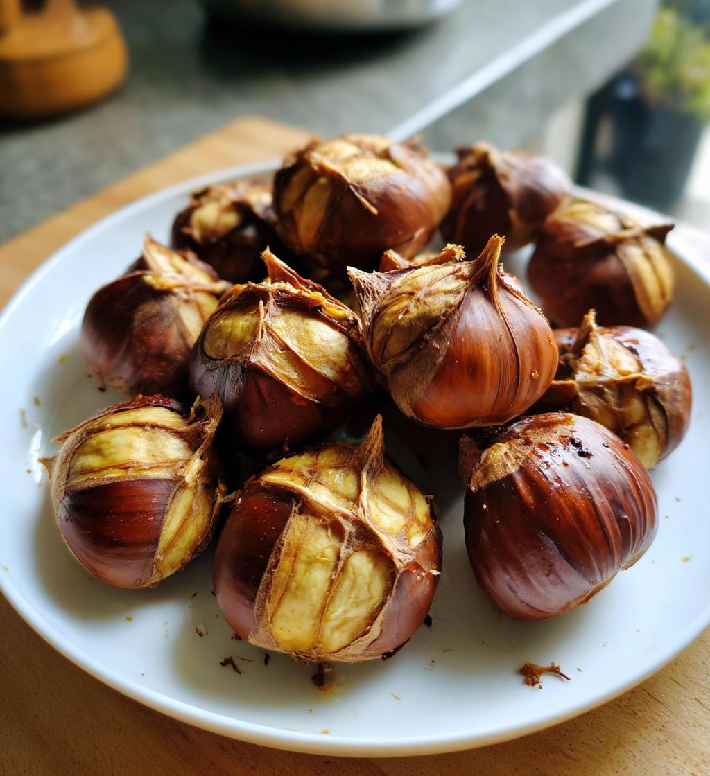 airfryer chestnut