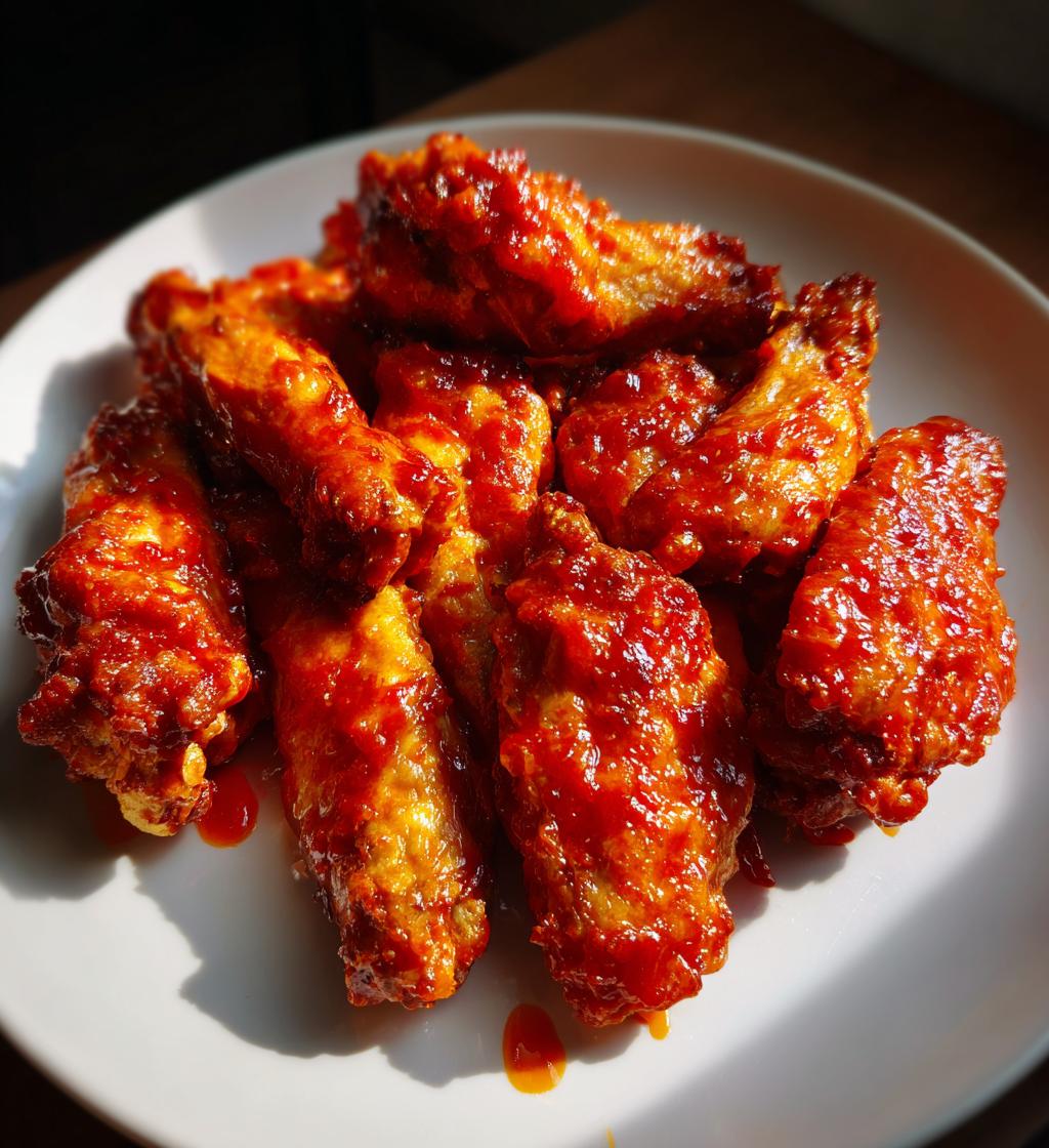 airfryer chicken wings buffalo