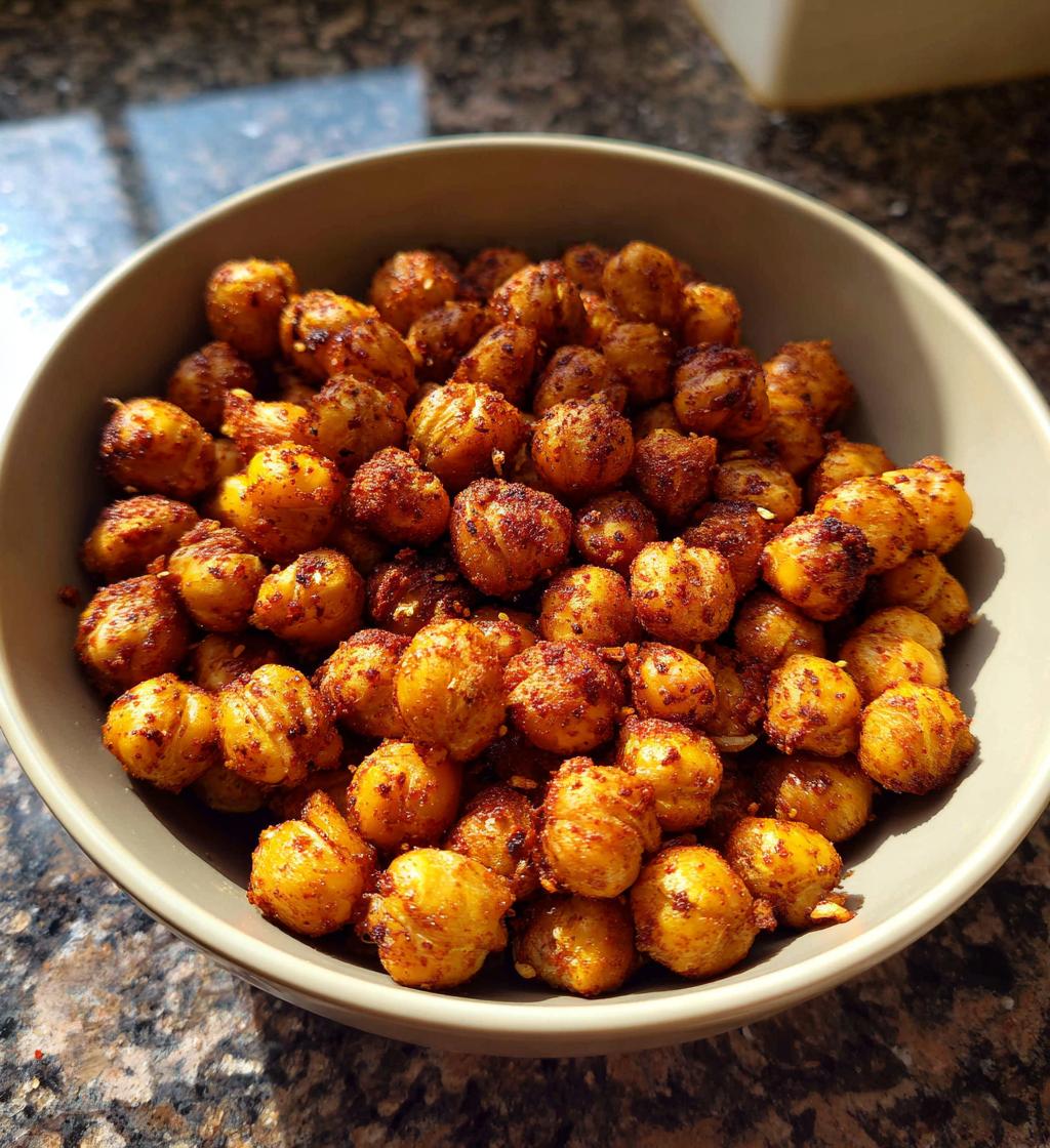 airfryer chickpeas healthy snacks