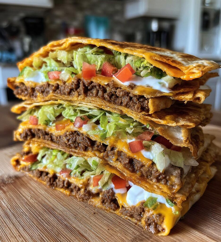 airfryer crunchwrap supreme