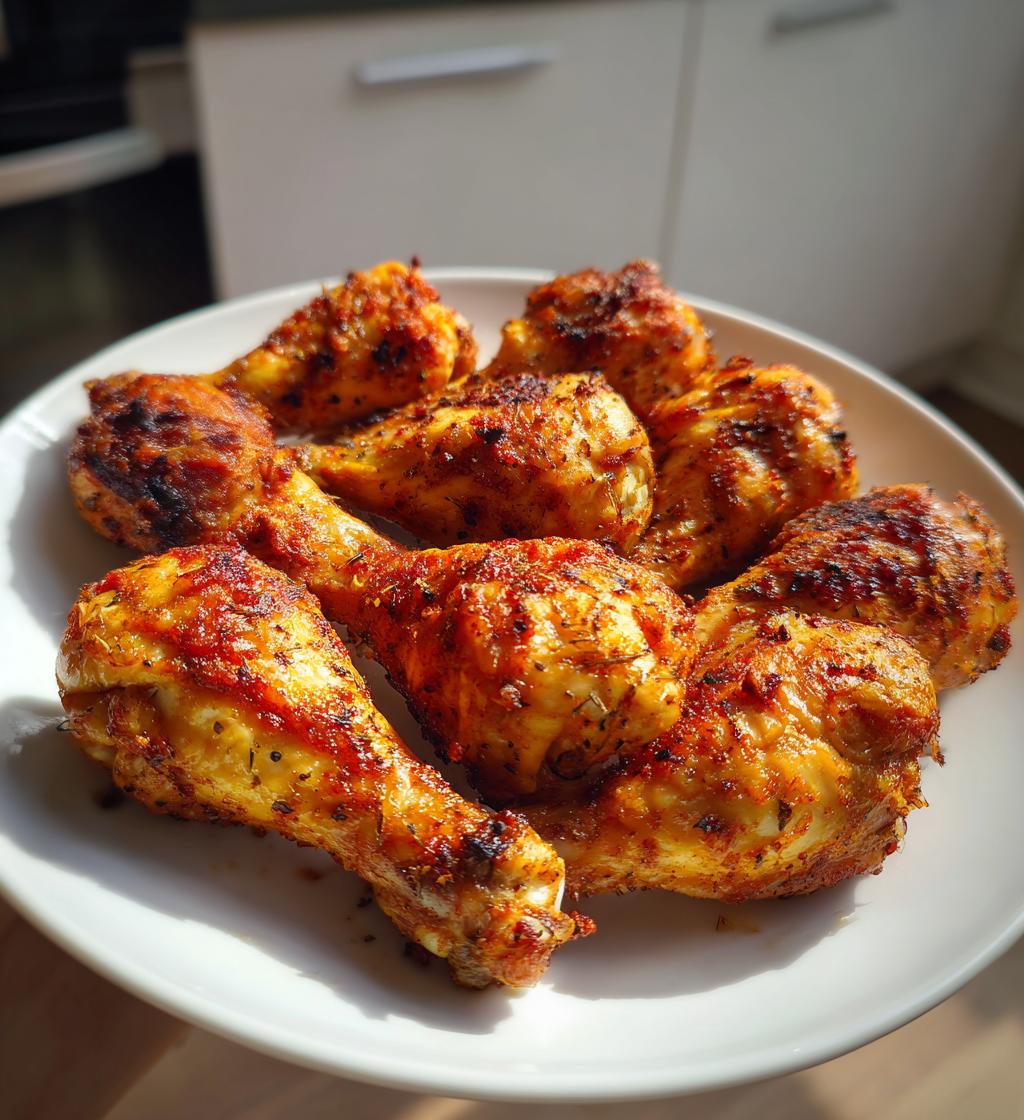 airfryer drumsticks recipe
