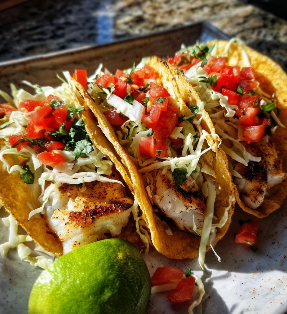 airfryer fish tacos