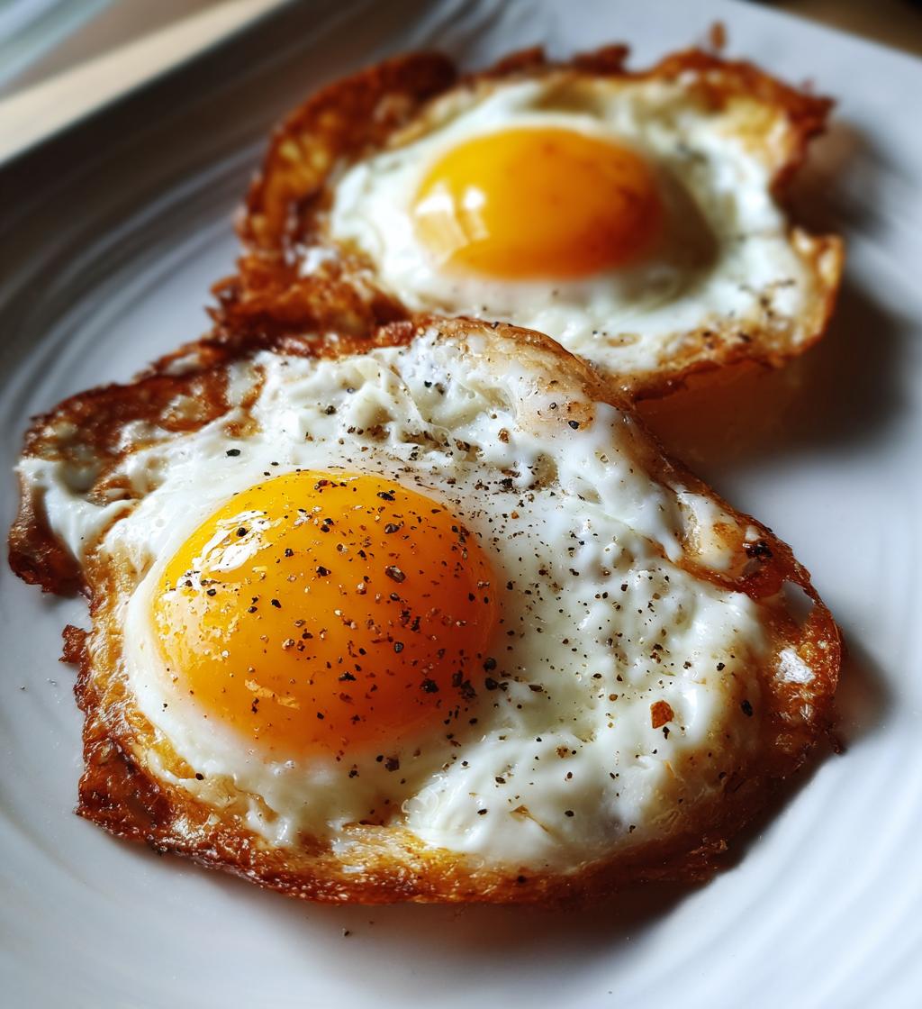 airfryer fried eggs