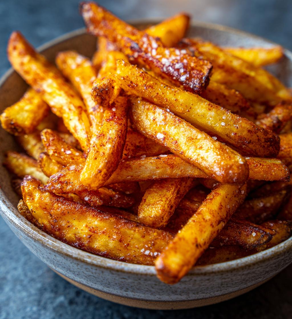 airfryer fries homemade