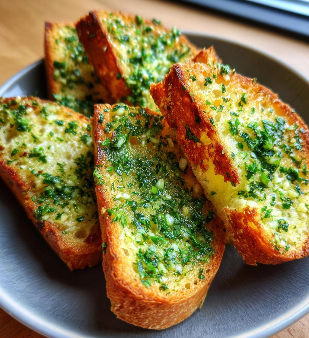airfryer garlic bread