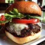 airfryer hamburgers