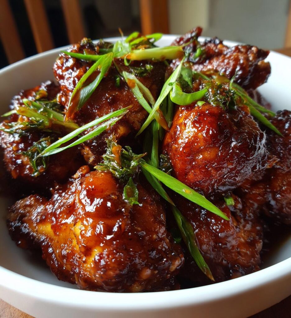 airfryer honey garlic chicken