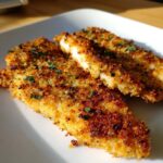 airfryer parmesan crusted chicken