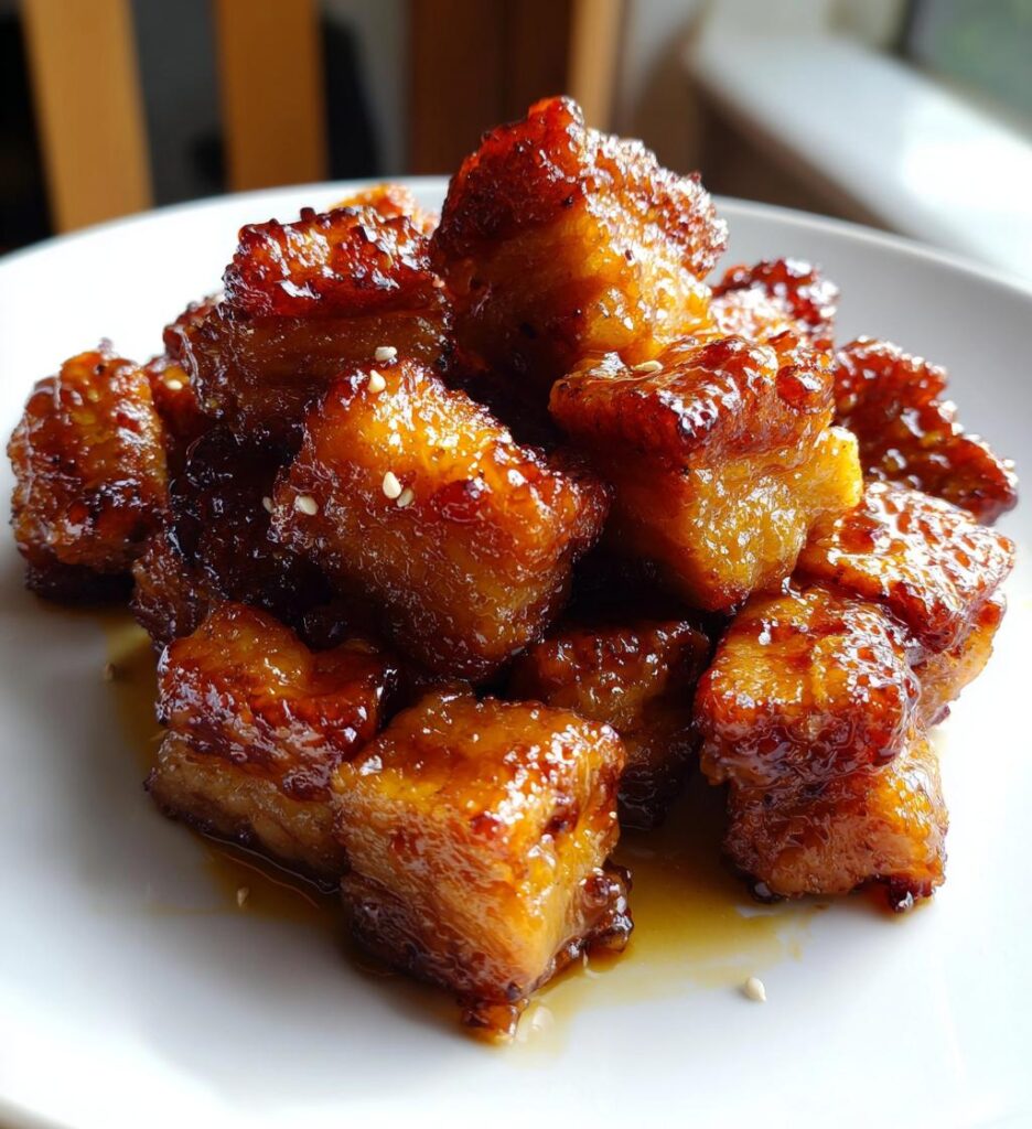 airfryer pork belly bites