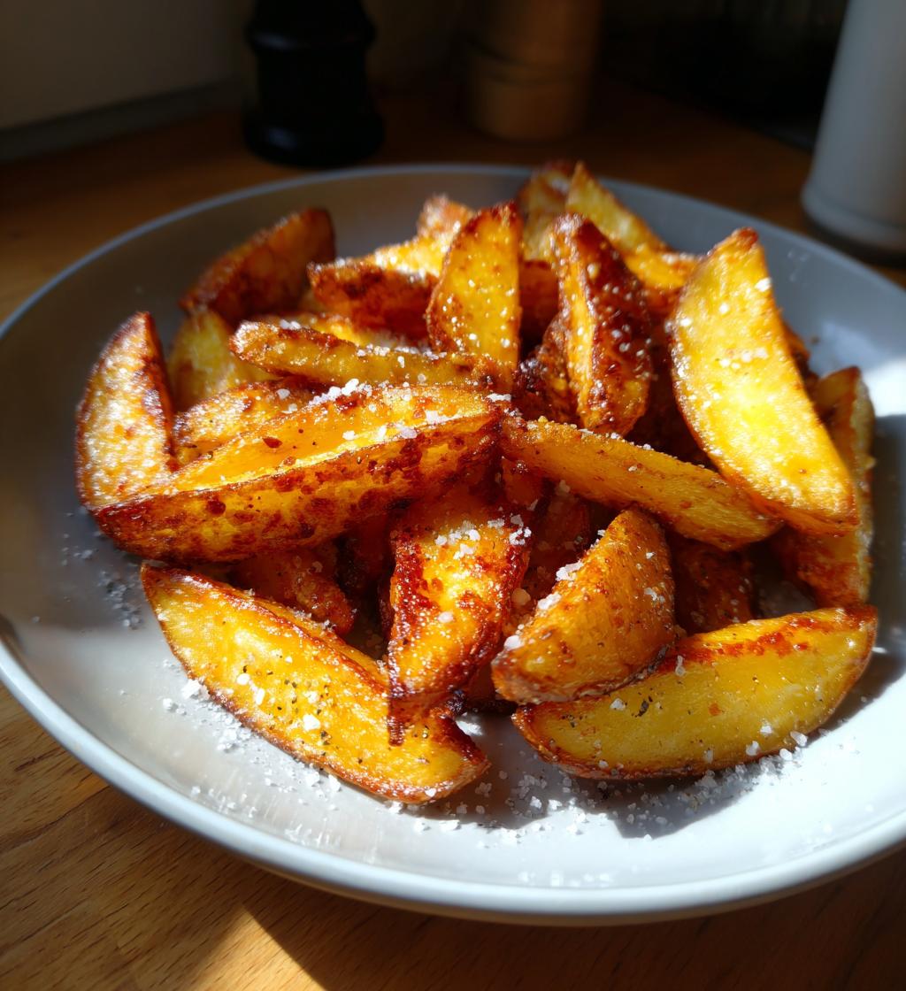 airfryer potato wedges recipes