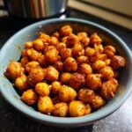airfryer roasted chickpeas