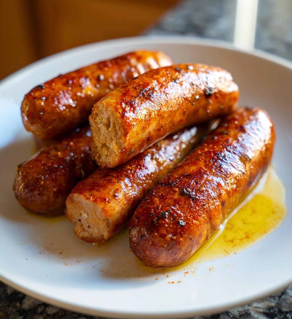 airfryer sausage