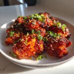 airfryer spicy gochujang chicken