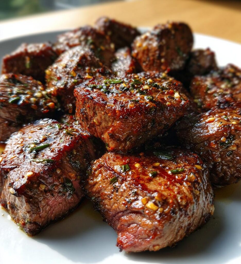 airfryer steak bites recipes