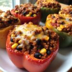 airfryer stuffed peppers