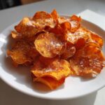 airfryer sweet potato chips