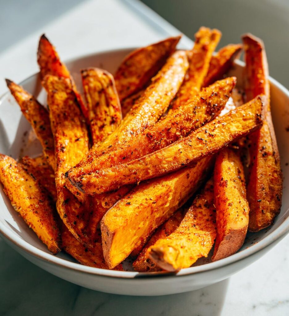 airfryer sweet potato fries healthy