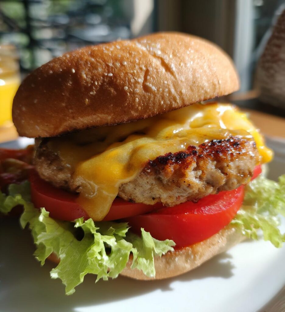 airfryer turkey burger