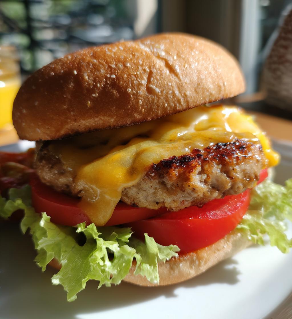 airfryer turkey burger