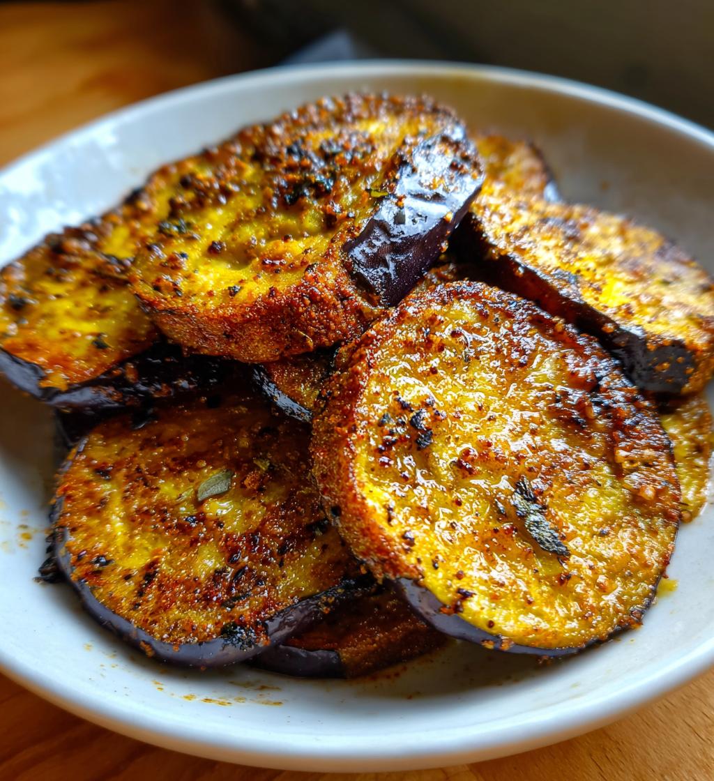 aubergine in airfryer