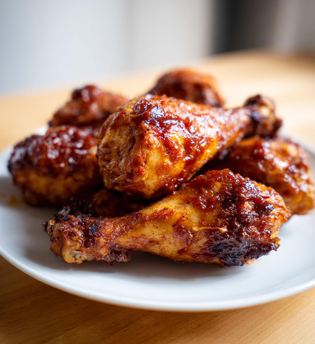 bbq drumsticks in airfryer