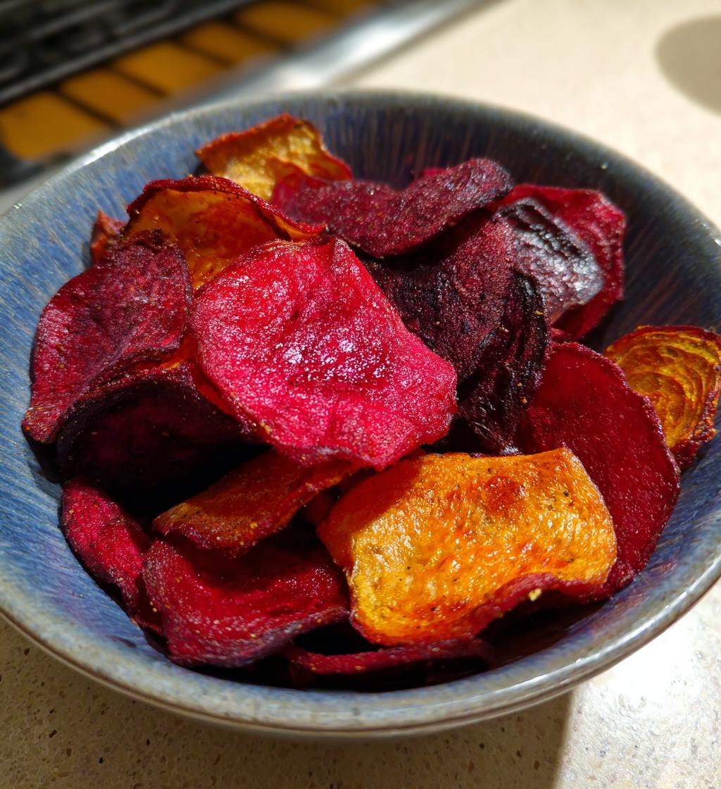beetroot crisps airfryer