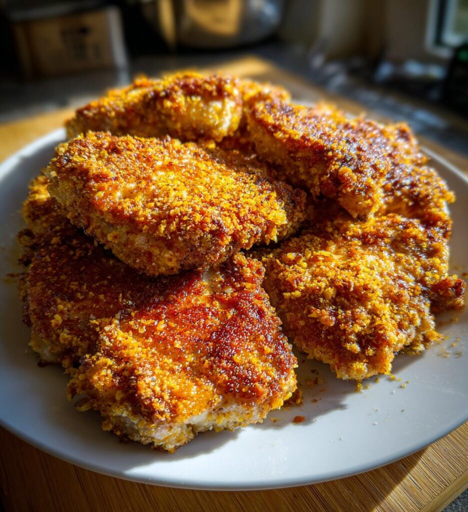 breaded porkchops airfryer