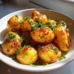 brunede kartofler i airfryer