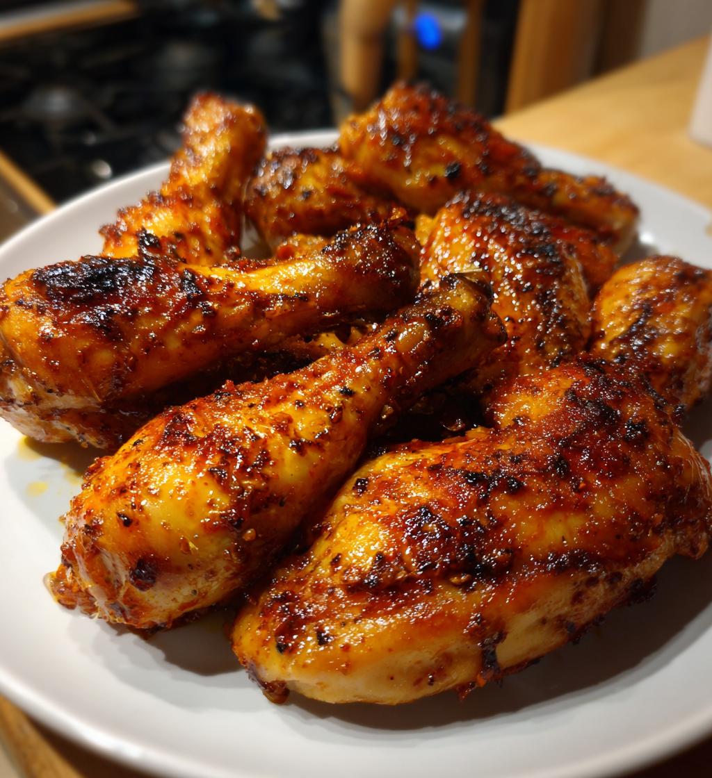 butterflied chicken drumsticks airfryer