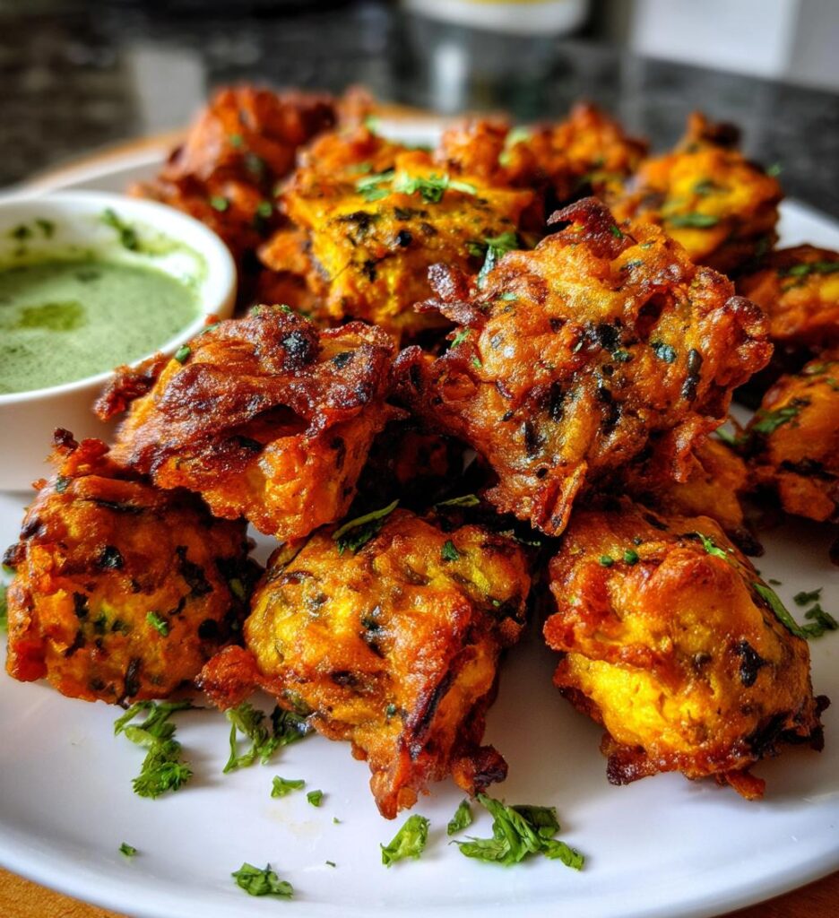 flavored paneer pakora in airfryer