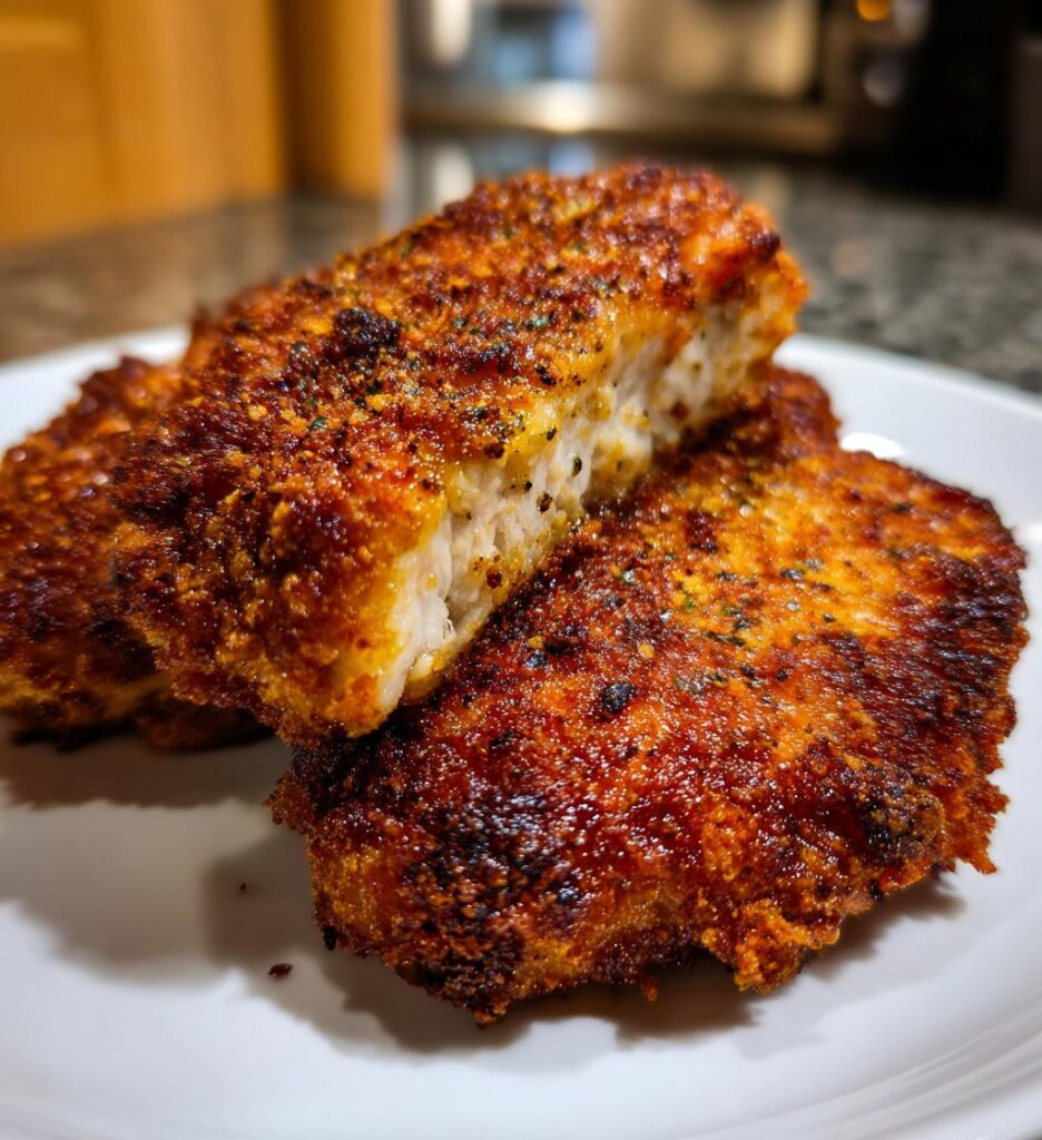 fried porkchops airfryer