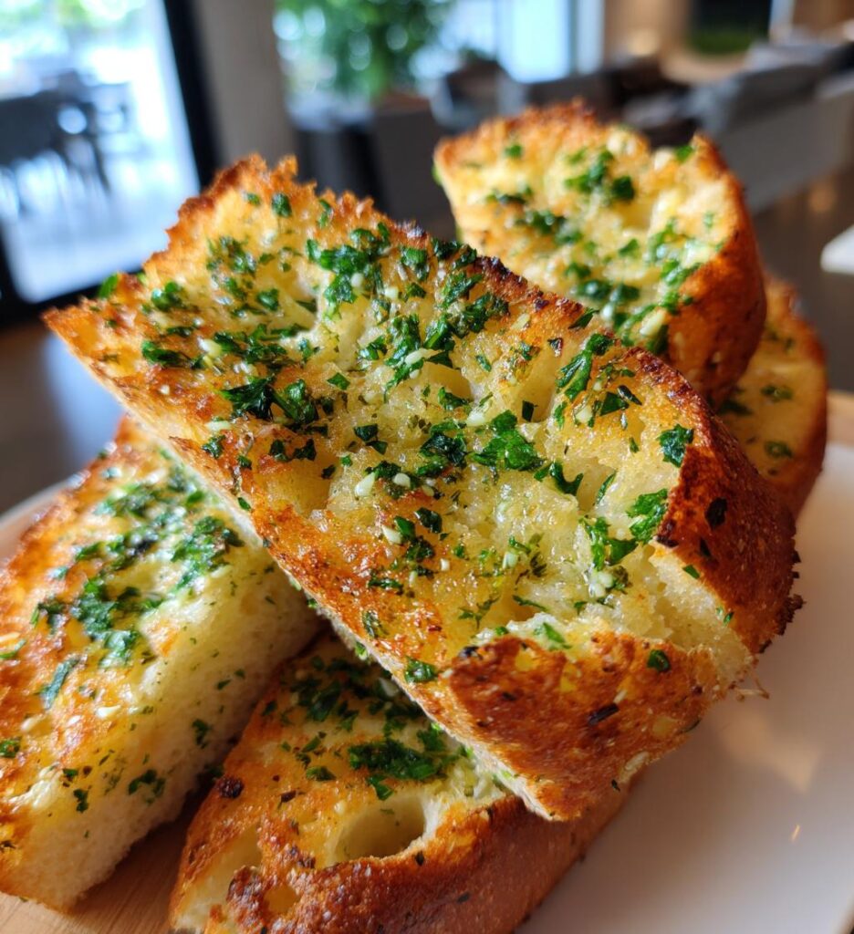 garlic bread in airfryer