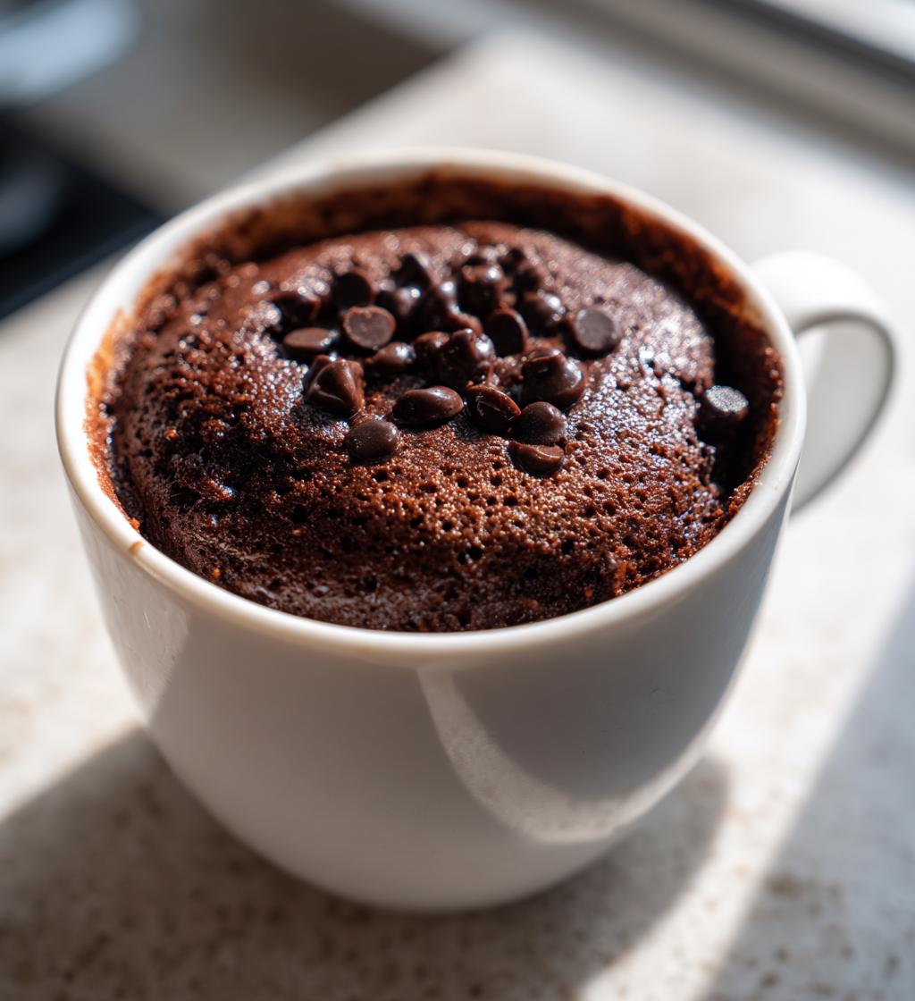 mug cake airfryer