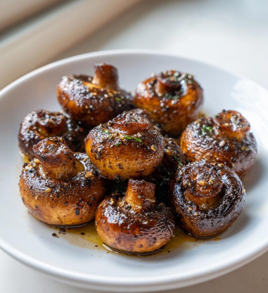 mushrooms in airfryer